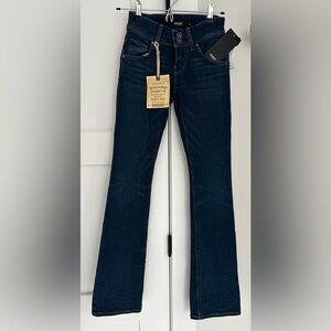 Hudson High- waisted Jeans Women's Dark Blue Flare Jeans (brand new with tag).